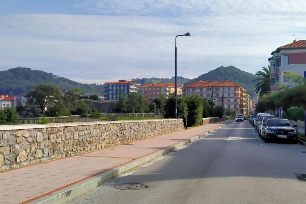 Apartamento Lekeitio, Garaje Y Wifi Bagian luar foto